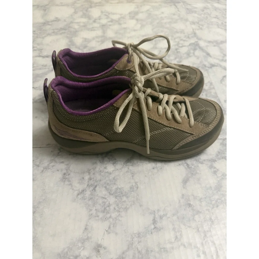 Dansko sneakers women's size EU 37 beige brown purple